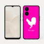 כיסוי בעיצוב אישי עם השם שלך לדגם - Realme 15x 5G בעיצוב תרנגול