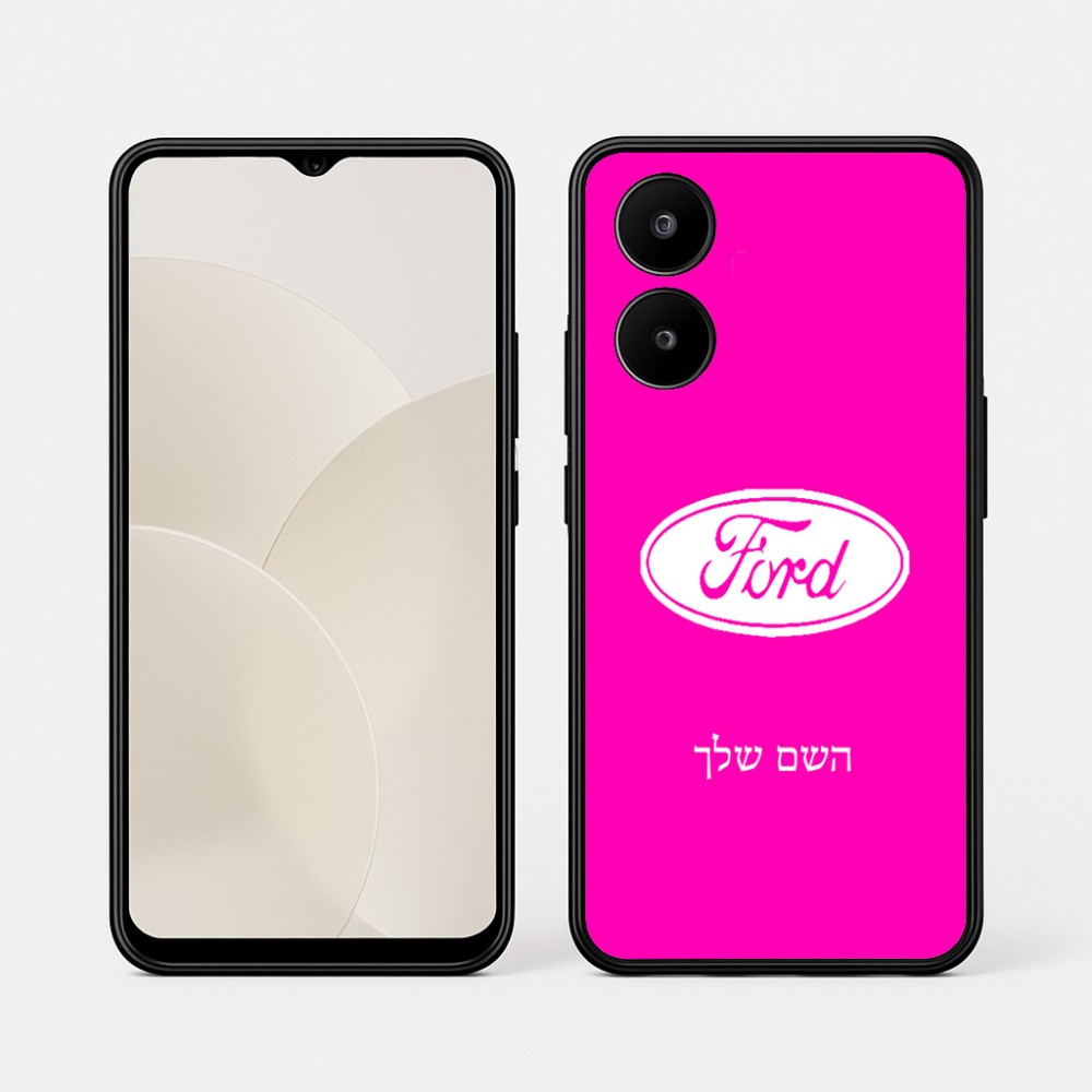 כיסוי בעיצוב אישי עם השם שלך לדגם - Realme 15x 5G בעיצוב לחצות