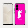 כיסוי בעיצוב אישי עם השם שלך לדגם - Realme 15x 5G בעיצוב שחקן כאב כדור
