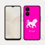 כיסוי בעיצוב אישי עם השם שלך לדגם - Realme 15x 5G בעיצוב מזלות - אריה