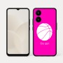 כיסוי בעיצוב אישי עם השם שלך לדגם - Realme 15x 5G בעיצוב כדורסל
