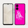 כיסוי בעיצוב אישי עם השם שלך לדגם - Realme 15x 5G בעיצוב קאוגירל
