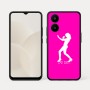 כיסוי בעיצוב אישי עם השם שלך לדגם - Realme 15x 5G בעיצוב אישה מגוננת