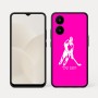 כיסוי בעיצוב אישי עם השם שלך לדגם - Realme 15x 5G בעיצוב שחקן הוקי