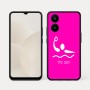 כיסוי בעיצוב אישי עם השם שלך לדגם - Realme 15x 5G בעיצוב כדור מים אולימפי