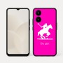 כיסוי בעיצוב אישי עם השם שלך לדגם - Realme 15x 5G בעיצוב שחקן פולו - סוס