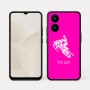 כיסוי בעיצוב אישי עם השם שלך לדגם - Realme 15x 5G בעיצוב אופנוע שלג
