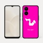 כיסוי בעיצוב אישי עם השם שלך לדגם - Realme 15x 5G בעיצוב אישה מתאמנת