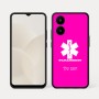 כיסוי בעיצוב אישי עם השם שלך לדגם - Realme 15x 5G בעיצוב חובש