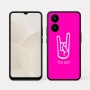 כיסוי בעיצוב אישי עם השם שלך לדגם - Realme 15x 5G בעיצוב יד סלע
