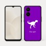 כיסוי בעיצוב אישי עם השם שלך לדגם - Realme 15x 5G בעיצוב דינוזאור