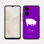 כיסוי בעיצוב אישי עם השם שלך לדגם - Realme 15x 5G בעיצוב חזיר