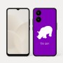 כיסוי בעיצוב אישי עם השם שלך לדגם - Realme 15x 5G בעיצוב קרנף
