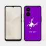 כיסוי בעיצוב אישי עם השם שלך לדגם - Realme 15x 5G בעיצוב עכביש