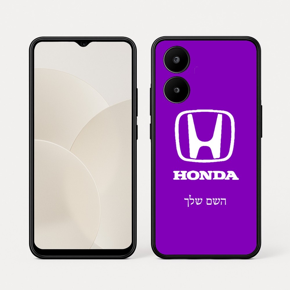 כיסוי בעיצוב אישי עם השם שלך לדגם - Realme 15x 5G בעיצוב הונדה 2