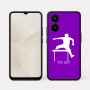 כיסוי בעיצוב אישי עם השם שלך לדגם - Realme 15x 5G בעיצוב קפיצת משוכות