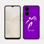 כיסוי בעיצוב אישי עם השם שלך לדגם - Realme 15x 5G בעיצוב כדורסל אולימפי