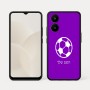 כיסוי בעיצוב אישי עם השם שלך לדגם - Realme 15x 5G בעיצוב כדורגל כדור כדורגל