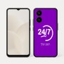 כיסוי בעיצוב אישי עם השם שלך לדגם - Realme 15x 5G בעיצוב 24 ביולי
