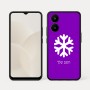 כיסוי בעיצוב אישי עם השם שלך לדגם - Realme 15x 5G בעיצוב שלג