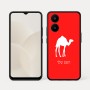 כיסוי בעיצוב אישי עם השם שלך לדגם - Realme 15x 5G בעיצוב גמל