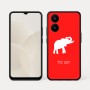 כיסוי בעיצוב אישי עם השם שלך לדגם - Realme 15x 5G בעיצוב פיל