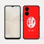 כיסוי בעיצוב אישי עם השם שלך לדגם - Realme 15x 5G בעיצוב פני אריה