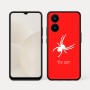 כיסוי בעיצוב אישי עם השם שלך לדגם - Realme 15x 5G בעיצוב עכביש