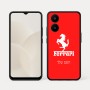 כיסוי בעיצוב אישי עם השם שלך לדגם - Realme 15x 5G בעיצוב פרארי