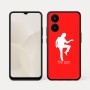 כיסוי בעיצוב אישי עם השם שלך לדגם - Realme 15x 5G בעיצוב רקדן