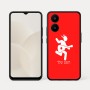 כיסוי בעיצוב אישי עם השם שלך לדגם - Realme 15x 5G בעיצוב נגן גיטרה