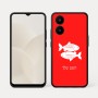 כיסוי בעיצוב אישי עם השם שלך לדגם - Realme 15x 5G בעיצוב מזלות - דגים