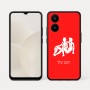 כיסוי בעיצוב אישי עם השם שלך לדגם - Realme 15x 5G בעיצוב מזלות - תאומים