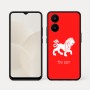 כיסוי בעיצוב אישי עם השם שלך לדגם - Realme 15x 5G בעיצוב מזלות - אריה