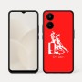 כיסוי בעיצוב אישי עם השם שלך לדגם - Realme 15x 5G בעיצוב קאוגירל