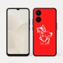 כיסוי בעיצוב אישי עם השם שלך לדגם - Realme 15x 5G בעיצוב רוכב סוסים 2