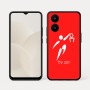 כיסוי בעיצוב אישי עם השם שלך לדגם - Realme 15x 5G בעיצוב כדורסל אולימפי