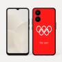 כיסוי בעיצוב אישי עם השם שלך לדגם - Realme 15x 5G בעיצוב אולימפי
