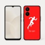 כיסוי בעיצוב אישי עם השם שלך לדגם - Realme 15x 5G בעיצוב רץ