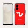 כיסוי בעיצוב אישי עם השם שלך לדגם - Realme 15x 5G בעיצוב אישה מתאמנת
