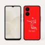 כיסוי בעיצוב אישי עם השם שלך לדגם - Realme 15x 5G בעיצוב שחקן כדורעף