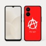 כיסוי בעיצוב אישי עם השם שלך לדגם - Realme 15x 5G בעיצוב אנרכיה