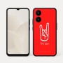 כיסוי בעיצוב אישי עם השם שלך לדגם - Realme 15x 5G בעיצוב יד סלע