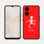 כיסוי בעיצוב אישי עם השם שלך לדגם - Realme 15x 5G בעיצוב סקלטון