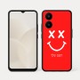כיסוי בעיצוב אישי עם השם שלך לדגם - Realme 15x 5G בעיצוב סמיילי