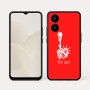 כיסוי בעיצוב אישי עם השם שלך לדגם - Realme 15x 5G בעיצוב פסל החירות