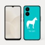 כיסוי בעיצוב אישי עם השם שלך לדגם - Realme 15x 5G בעיצוב סוס