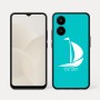 כיסוי בעיצוב אישי עם השם שלך לדגם - Realme 15x 5G בעיצוב סירה