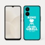 כיסוי בעיצוב אישי עם השם שלך לדגם - Realme 15x 5G בעיצוב מלך הגריל