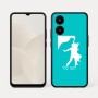 כיסוי בעיצוב אישי עם השם שלך לדגם - Realme 15x 5G בעיצוב אישה רוקדת עם גבר